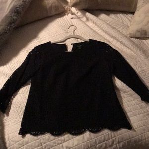 J crew black top